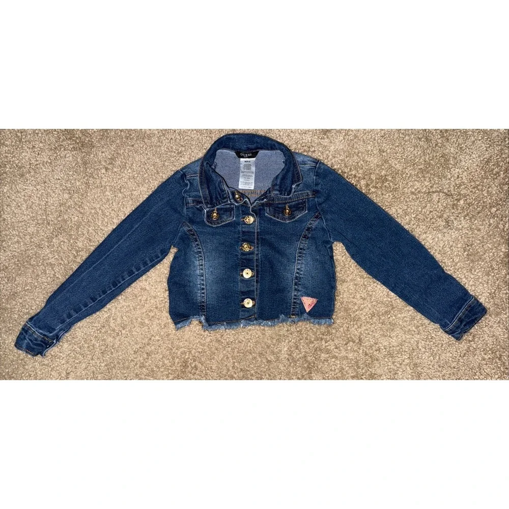 Guess Girl's Denim Jacket Size 5-6‎
